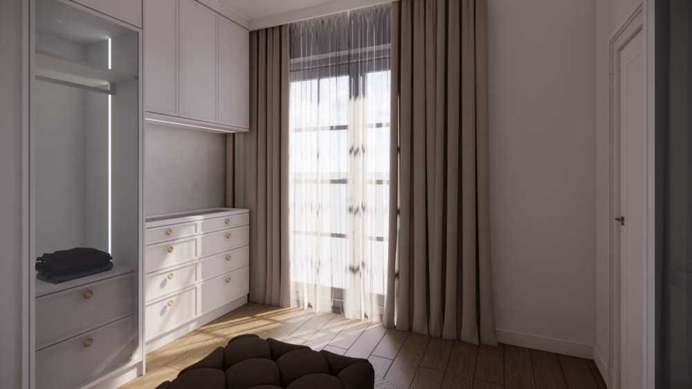 Garderoba w domu pod Krakowem