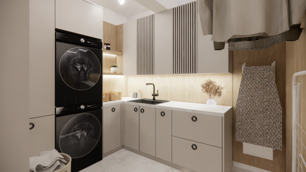 Pralnia w domu pod Krakowem